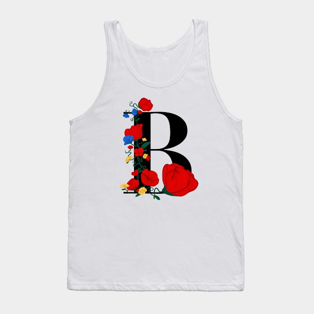 B Tank Top by Hounds_of_Tindalos